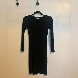 Storq Maternity Black Long Sleeve Dress Size 1/XS